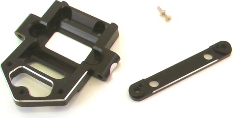 Hot Racing BFF0801 - discontinued Aluminum Front Bulkhead and Hinge Pin Brace - B44.x