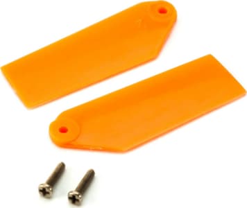 Blade BLH3733OR - discontinued Tail Rotor Blade Set Orange: 130 X