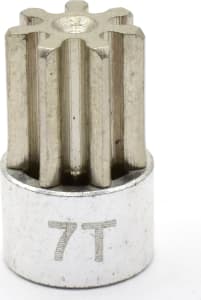 Hot Racing CB207 - Silver 32 Pitch 7 Tooth Pinion Gear