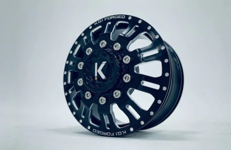CEN Racing CEGCKD0601 - Kg1 Kd004 Duel Front Dually Wheels 2 pieces W/ Cap Decal and Scr