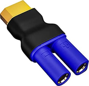 Common Sense RC CMSCA-5FXM - EC5 Female to XT60 Male Compact Conversion Adapter