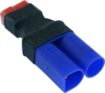 Common Sense RC CMSCA-DF5M - T-plug Female To Ec5 Male Compact Conversion Adapter