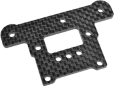 Corally COR00180-801 - Steering Deck - Xtr - 3mm - Carbon - Black - 1pc