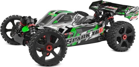Corally COR00485-G - Spark XB6 1/8 6S Basher Buggy ROLLER Green