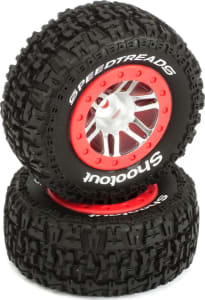 Duratrax DTXC2947 - discontinued Mounted SpeedTreads Shootout SC:TRA Slash ECX R4X4