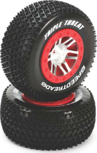 Duratrax DTXC2949 - SpeedTreads Triple Threat SC MOUNTED Slash Front 2