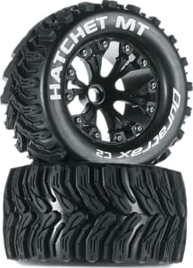 Duratrax DTXC3524 - Hatchet MT 2.8 2WD nitro Mounted Front Black (2)