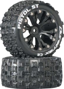 Duratrax DTXC3554 - Pistol ST 2.8 2WD Mounted Rear C2 Black (2)