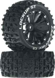 Duratrax DTXC3566 - discontinued Lockup ST 2.8 2WD Mounted Rear Black (2)