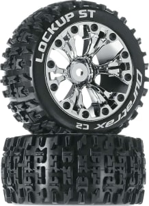 Duratrax DTXC3567 - Lockup ST 2.8 2WD Mounted Rear Chrome (2)