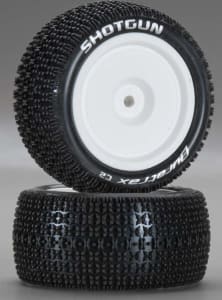 Duratrax DTXC3916 - discontinued Shotgun 1:10 Buggy Tires 4WD Rear C2 Mounted ASC B4