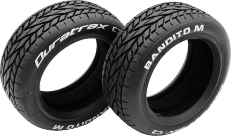 Duratrax DTXC3974 - discontinued Bandito M 1:10 2.2 Buggy Oval Tire Front C3 2