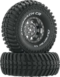 Duratrax DTXC4031 - Approach CR C3 Mounted 1.9 Crawler Black Chrome (2)