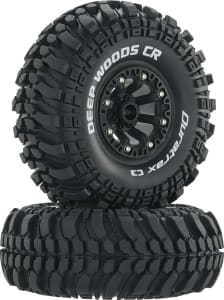 Duratrax DTXC4042 - discontinued Deep Woods Cr C3 Mntd 2.2 Inch Crawler Black (2)