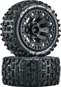 Duratrax DTXC5101 - discontinued Lockup 2.2 St & Buggy Rear Tires Mounted Black Whee