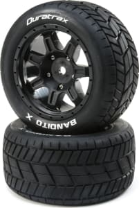 Duratrax DTXC5500 - discontinued Bandito X Belted Mounted Black 24mm 2
