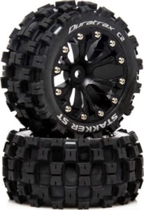 Duratrax DTXC5560 - STAKKER ST 2.8 Mounted F/R C2 0 Offset Black 2