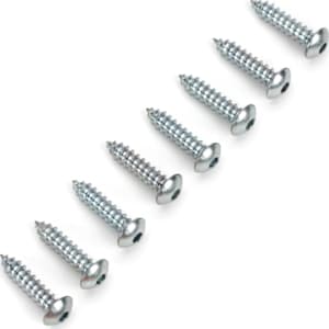 DU-BRO DUB525 - Button Head Sheet Metal Screws 2x3/8 (8)