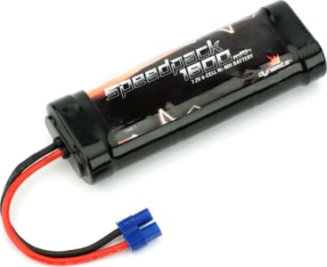Dynamite DYN1050EC - discontinued Speedpack 1800mah Ni-Mh 6-Cell Flat with Ec3 Conn