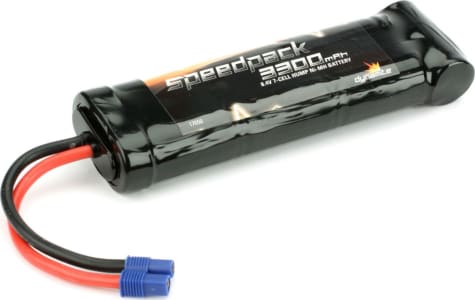 Dynamite DYN1072EC - discontinued Speedpack 3300mAh Ni-Mh 7-Cell Flat with EC3 Conn