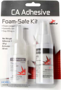Dynamite DYNK0045 - discontinued Foam Safe CA 1 oz/Activator 2 oz. Combo Pack