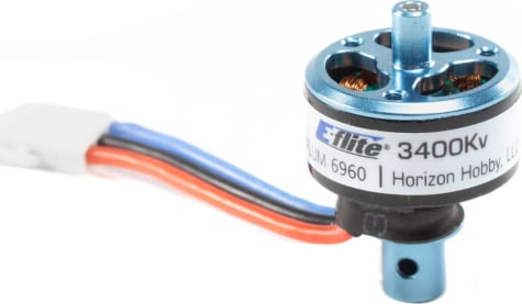 e-Flite EFLUM6960 - Motor 3400Kv: UMX Turbo Timber
