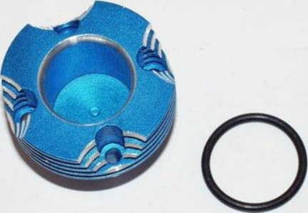 GPM Racing EG22 - Os Engines Cv Cvx Czz Czr Aluminum Rear Cover Heat Sink