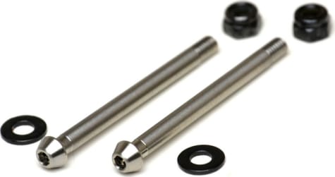 Exotek EXO1812 - Titanium Locking Rear Hinge Pins for EB410 (2 pieces)