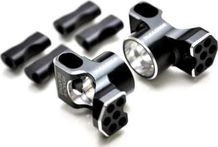 Exotek EXO1890 - Tlr 22 5.0 7075 Rear Hub Set with Adjustable +0/+1/+2/+3 Inserts