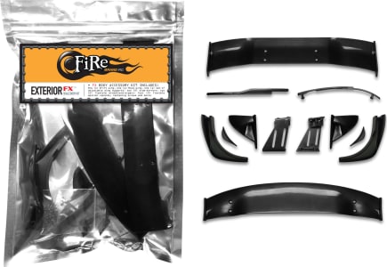 FireBrand RC FBR1ACCEFX912 - Exterior FX Body Accessory Kit