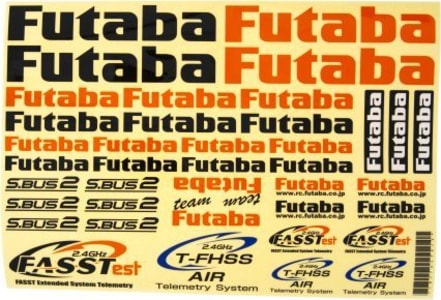 Futaba FUTEBB1180 - Decal Sheet for Aircraft