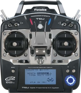 Futaba FUTK9201 - 10jh 10-Channel 2.4ghz Heli S-Fhss Mode 2