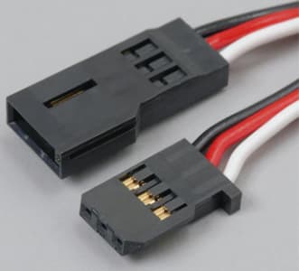 Futaba FUTAEC17 - AEC17 H/D Servo Extension 20 inch J