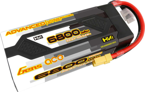Gens Ace GEA68006S10E5 - 6800mAh 22.8V 6S1P HV 100C battery with EC5