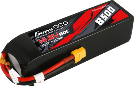 Gens Ace GEA85004S60X6 - 14.8V 8500mAh 4S 60C LiPo