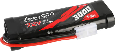 Gens Ace GEANM6S3000T - 7.2V 3000mAh NiMh TMY plug