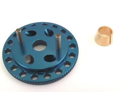 Hot Racing GTT100M06 - discontinued Blue Light Vented Racing Flywheel