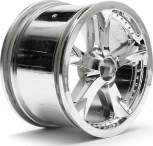 HPI HPI61164-4 - BLACK DAGGER WHEEL (HPI Savage T-Maxx)
