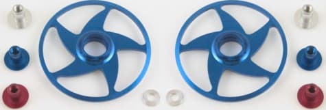 Hot Racing SPW281506 - Blue Aluminum Spinners 24 Series