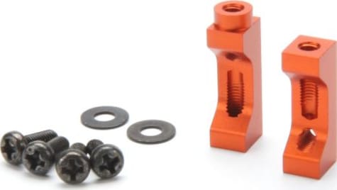 HPI HPI102910 - Aluminum Servo Mount Set Orange