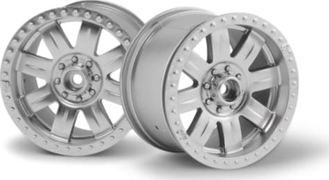HPI HPI3263 - discontinued Ringz Wheel Matte chrome 83x56mm (2)