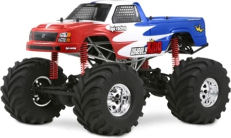 HPI HPI7122 - Mini Gt-1 Clear Body Wheelsy King