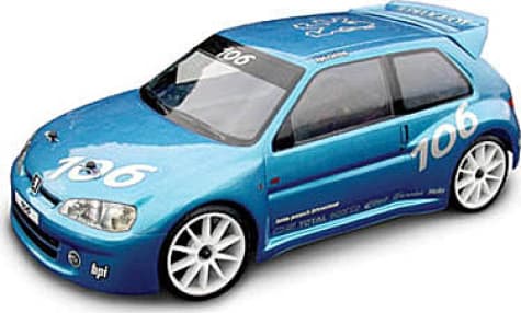 HPI HPI7241 - Peugeot 106 Maxi Body Clear 190mm/Wb 237mm