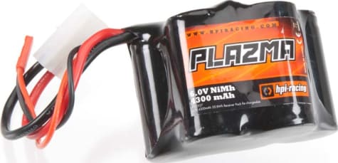 HPI HPI101937 - Plazma NiMh 6.0v 4300mah 25.8wh Baja Receiver Pack