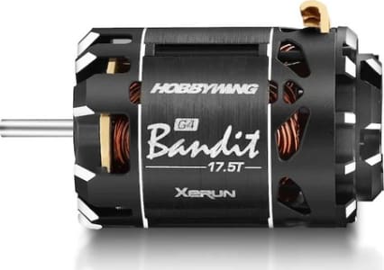 Hobbywing HWI30401858 - Xerun Bandit 17.5t Black G4 brushless Motor