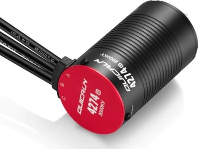 Hobbywing HWI30404700 - Quicrun 4274sl 2000kv G2 Black brushless Motor