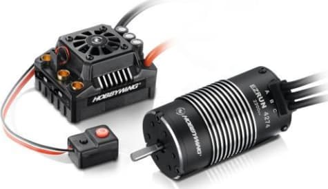 Hobbywing HWI38010400 - discontinued Max8 Esc Combo W/ Ezrun 2200kv Motor XT-90