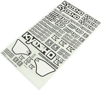 Kyosho KYOIFD411 - KYOIFD411 Decal Sheet (MP10)