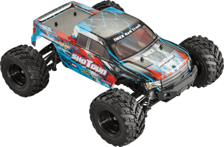 Imex Model Company Inc IMX19505BLUE - Shotgun 1/12th brushless RTR 4WD Monster Truck Blue