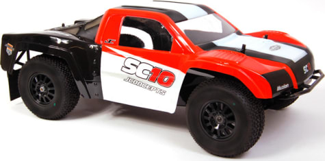 JConcepts JCO0064 - Illuzion Clear Body Manta: Slash Slash 4x4 SC10
